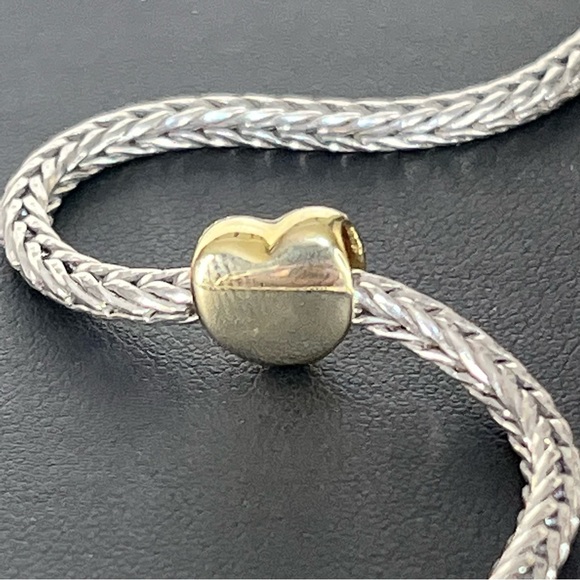 Trollbeads Retired Heart, Gold Bead- 21310 - Picture 5 of 10